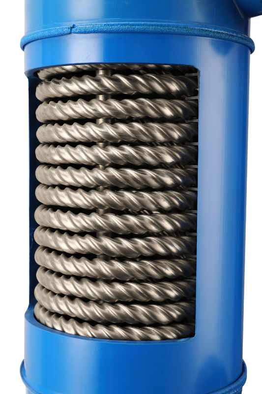 1HP trocador de calor de refrigerador de água MHTA-0.75 trocador de calor de tubo sem costura de titânio puro