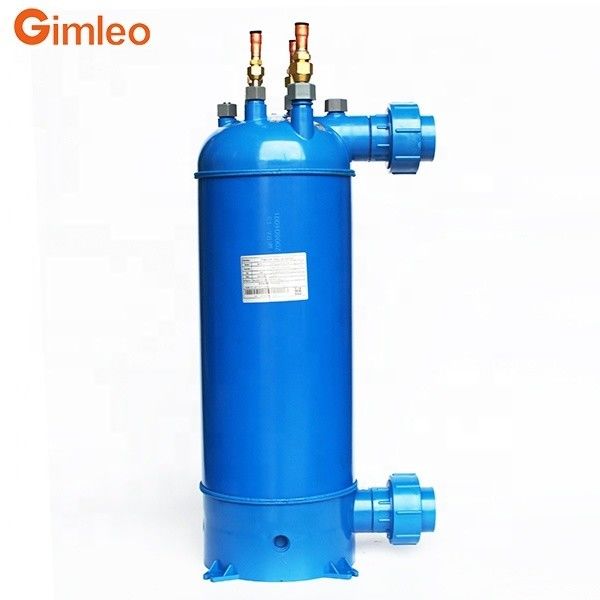 Titânio bobinas de PVC concha de água para a água trocador de calor para energia piscina caldeira