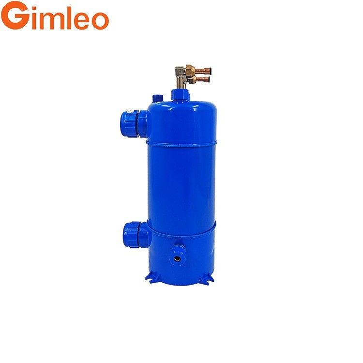 ETA-1.5 R134A Evaporador de tubos marinhos para conector de entrada de refrigerante / água de 12,7 mm