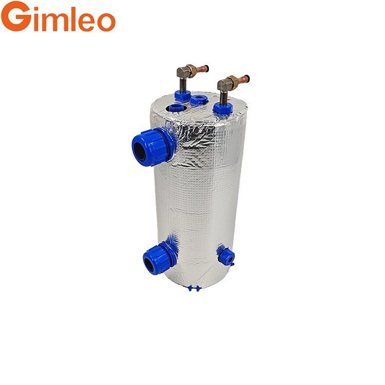 Fluxo de água 2.0 M3/H Trocador de calor de titânio com isolamento ETA-1.5 TA1