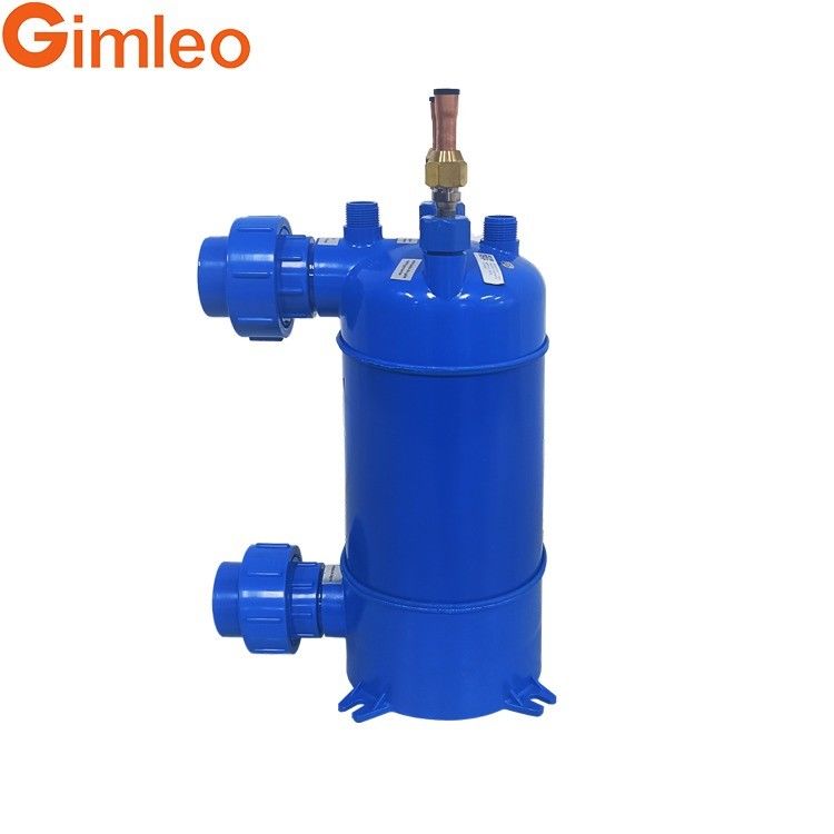 1.5 HP R22 Titânio bobina Condensador de água do mar MHTA-1.5 Resfriamento sustentável / durável