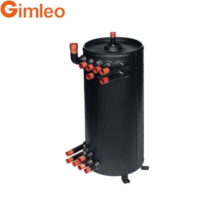 18.5KW Capacidade de refrigeração Tubo em trocador de calor GAD08-CMF-4 Concepção de concha térmica