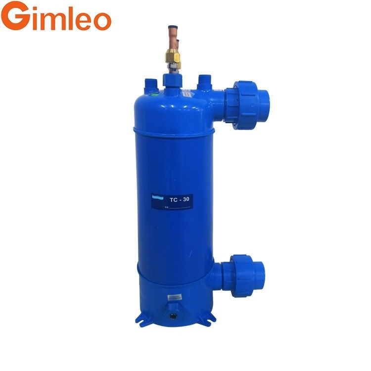 MHTA-3 Tubos de titânio trocador de calor com PVC Shell / 12.7 conector refrigerante