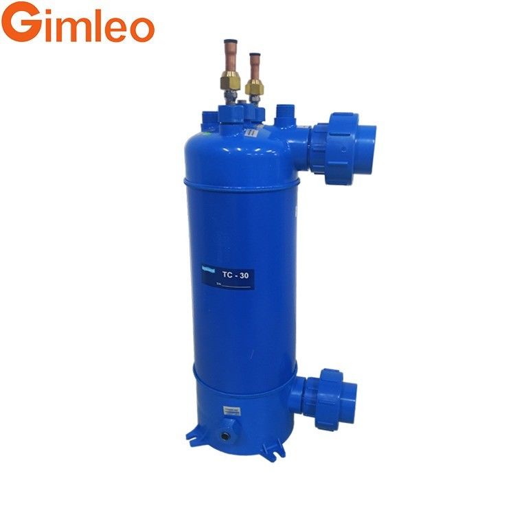 MHTA-3 Tubos de titânio trocador de calor com PVC Shell / 12.7 conector refrigerante