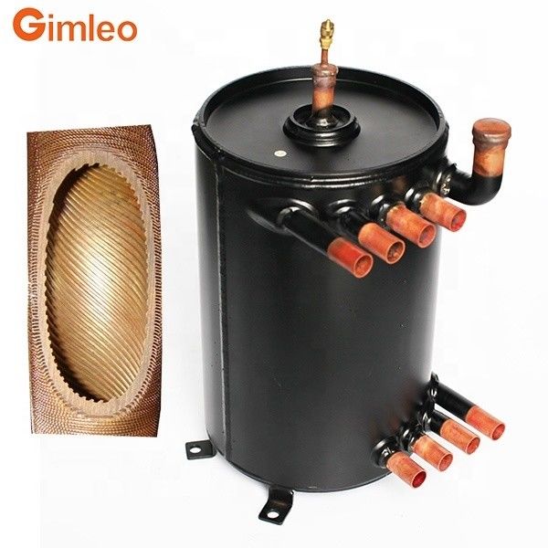 GAK12-CMF-4 Trocador de calor de tipo tubo para sistemas de aquecimento de origem terrestre Bomba de calor doméstica