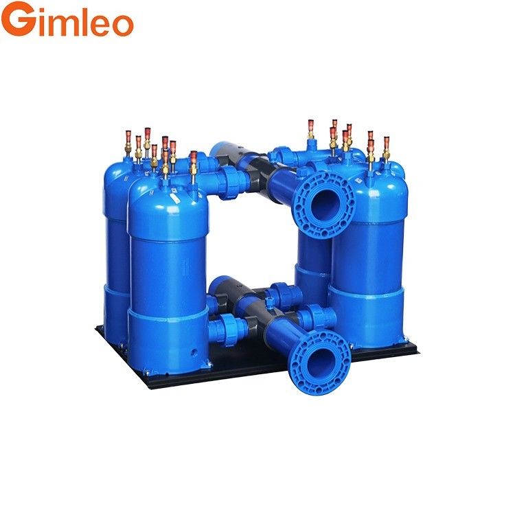 Trocador de calor de piscina de tubos de titânio PVC para piscina bomba de calor MHTA-15