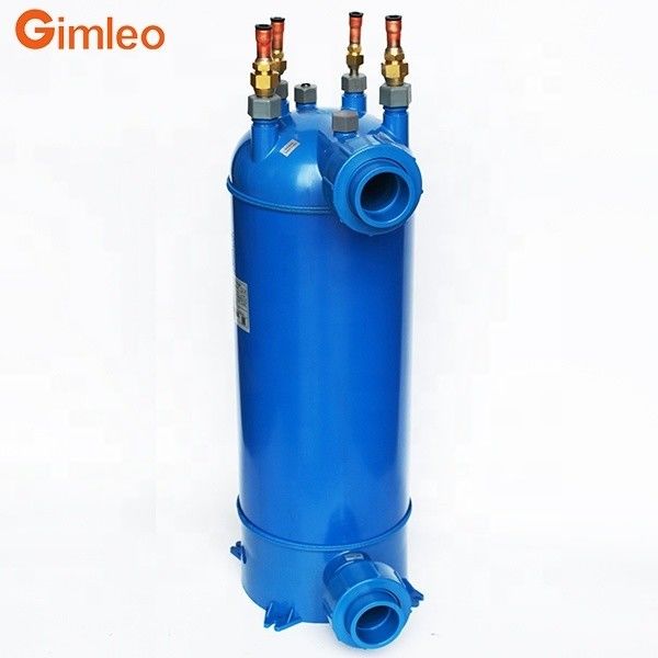 17 kg de titânio PVC trocador de calor condensador para inversor piscina aquecedor bomba de calor MHTA-15