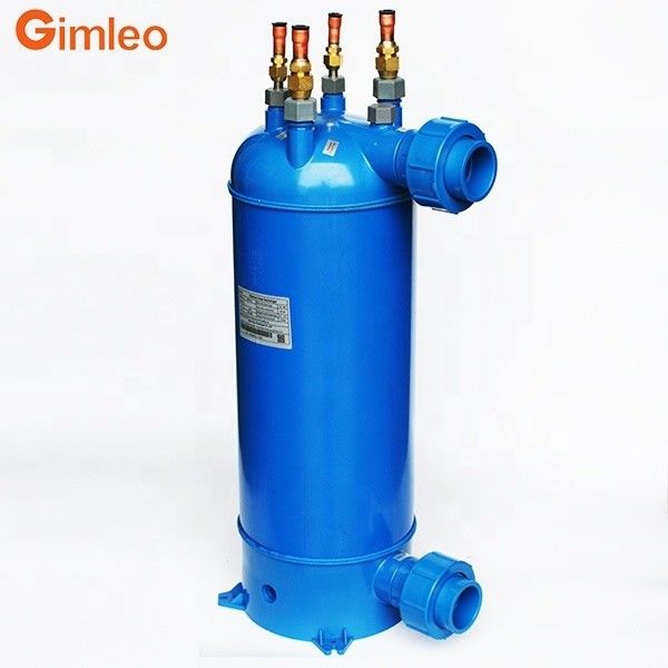 17 kg de titânio PVC trocador de calor condensador para inversor piscina aquecedor bomba de calor MHTA-15