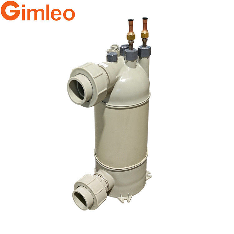 Trocador de calor de titânio PPR Shell Boiler de água para água HTS5 resistência à corrosão a altas temperaturas