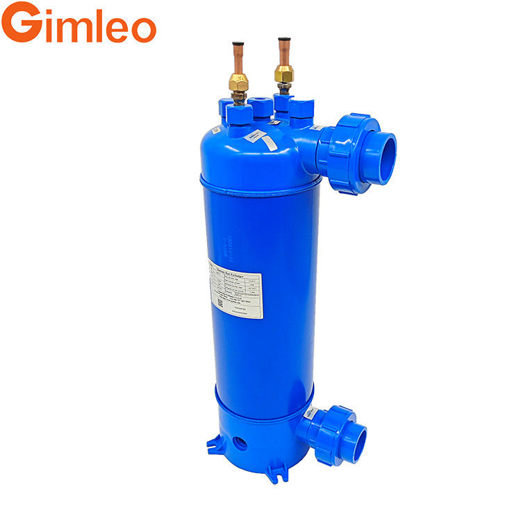 MHTA5 R22 Exchanger de calor de titânio refrigerante Frigorífico de piscina Frigorífico de ar evaporativo Frigorífico de ar industrial bobina de condensador