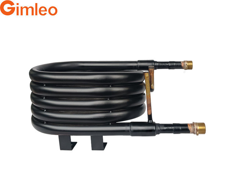 Trocador de calor de fonte de ar Gimleo para aquecedor de água com 1 polegada de conexão de água e GY-0154C 15 KG