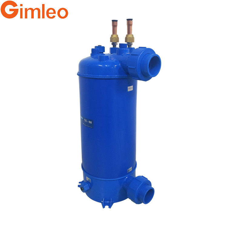 Trocador de calor de titânio para equipamentos de piscina com tecnologia auto-patenteada e resistência à corrosão inigualável