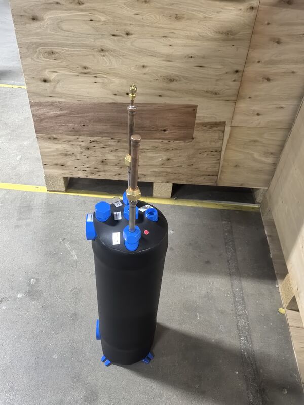 Gimleo Titânio TA1 Material do tubérculo interno Trocador de calor de titânio MHTA-1.5 ((NZ) Condensador ou evaporador automático construído para desempenho térmico