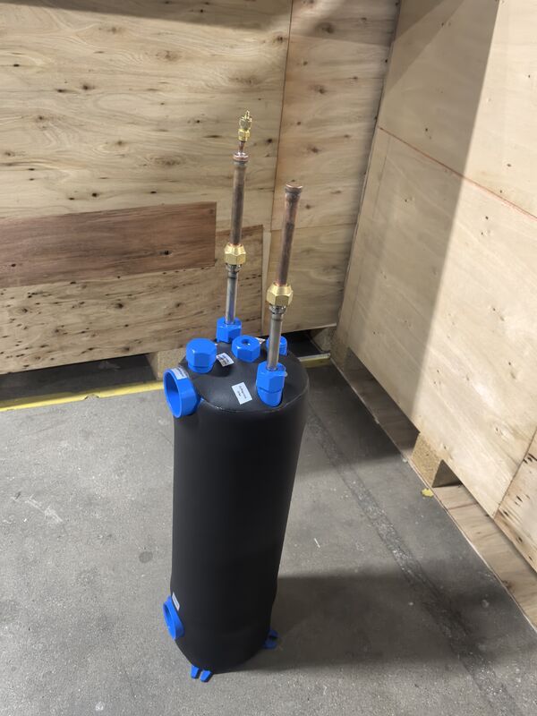 Taxa de fluxo de líquido 1..5m3h Trocador de calor automático de titânio MHTA-1 ((NZ) Construído para suportar condições extremas e operação contínua