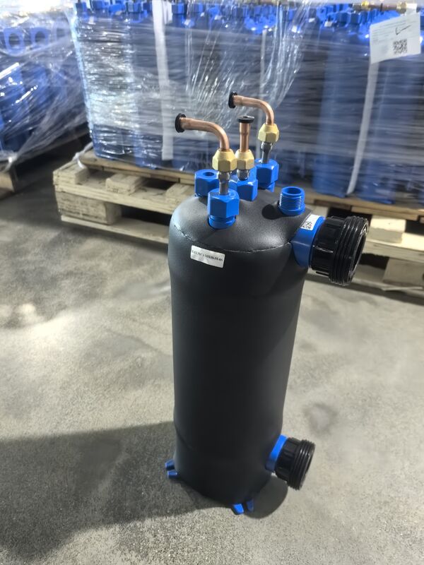 Intercâmbio de calor de titânio de isolamento Gimleo ETA-0.5 utilizado como evaporador fabricado para sistemas industriais de gestão térmica