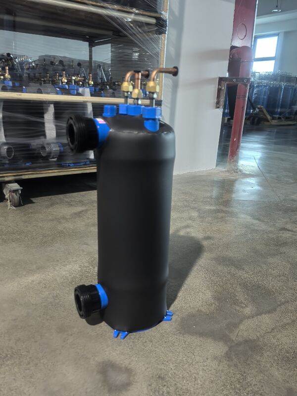 Intercâmbio de calor de chiller de 2 polegadas com conexão de água ETA-0.5 fornecendo alta resistência à corrosão e temperatura de saída de 7C para resfriamento HVAC