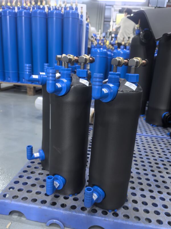 Permutador de calor de água oceânica em conformidade com a ISO 9001 MHTA-1 Projetado como condensador ou evaporador para refrigeração em aplicações industriais e marítimas