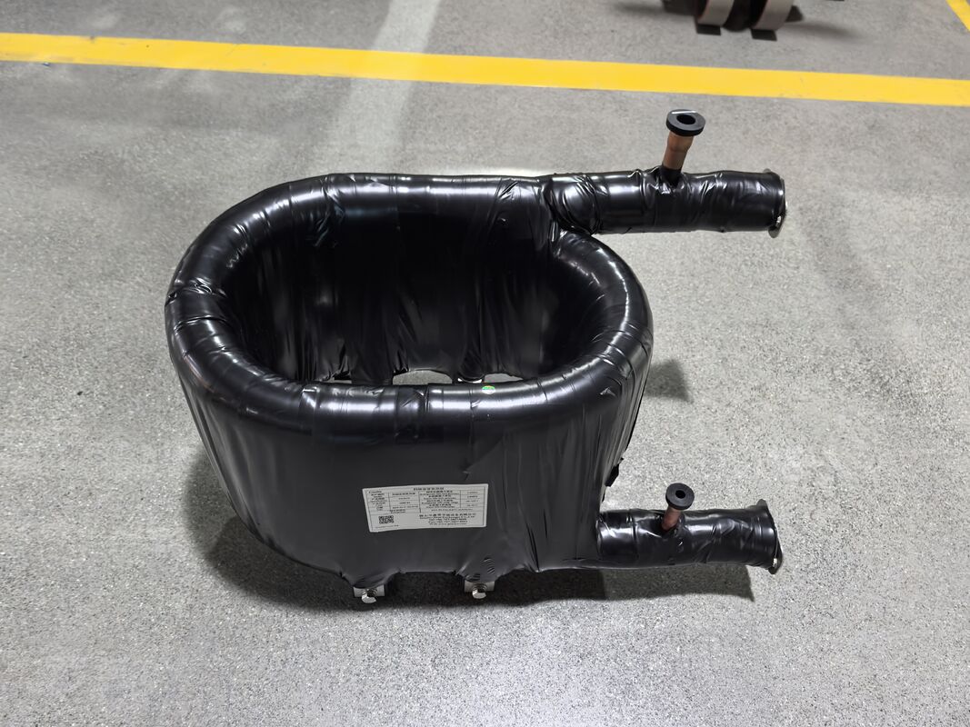 Trocador de calor marinho de tubo em tubo Trocador de calor coaxial otimizado para instalação compacta e troca de calor eficaz