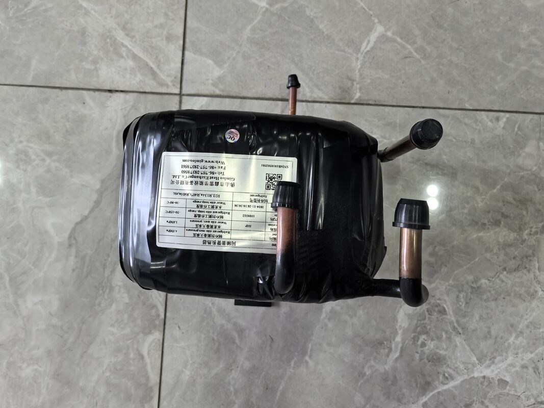 Customizavel com base na aplicação Capacidade de aquecimento de trocador de calor coaxial de 6 a 300kw Suportando gerenciamento térmico de 5 a 300 kg