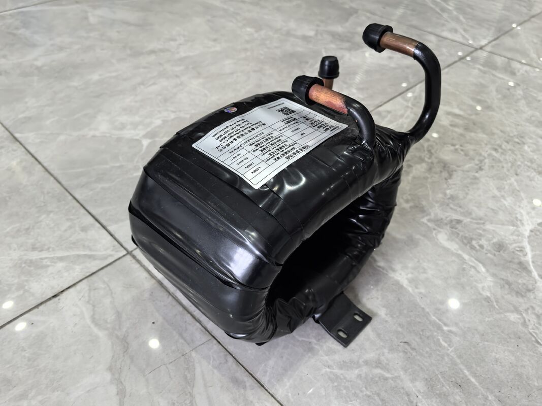 R32 Intercambiador de calor coaxial de tipo refrigerante concebido para 5 a 300 kg Pressão de água 1,0 MPa Gestão térmica eficaz