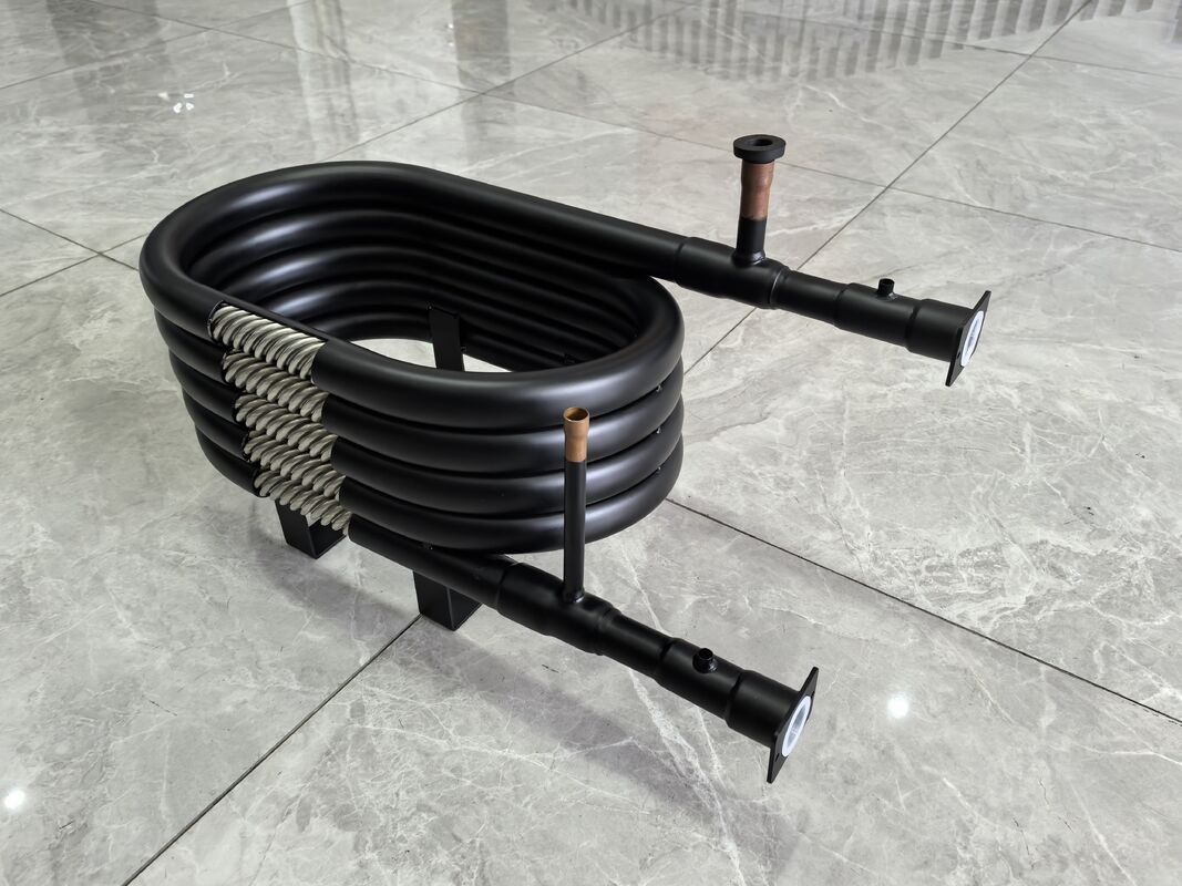 Altura mm 120 a 1000 Trocador de calor coaxial tubo em tubo Trocador de calor pressão máxima de trabalho 5,0MPa Ideal para resfriamento de processo