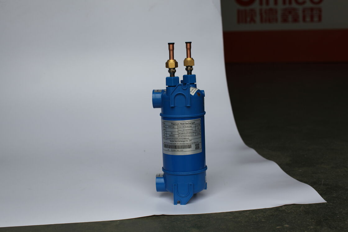 Trocador de Calor de Titânio para Aquecimento e Refrigeração Projetado para Temperaturas Entre 0 e 40 Graus Celsius com Baixas Necessidades de Manutenção