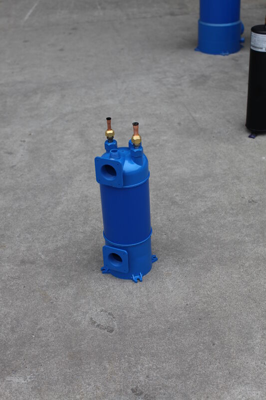 Faixa de temperatura de operação de 0 a 40 graus Celsius Trocador de calor de titânio oferecendo pressão máxima de trabalho de 52 bar para gerenciamento térmico