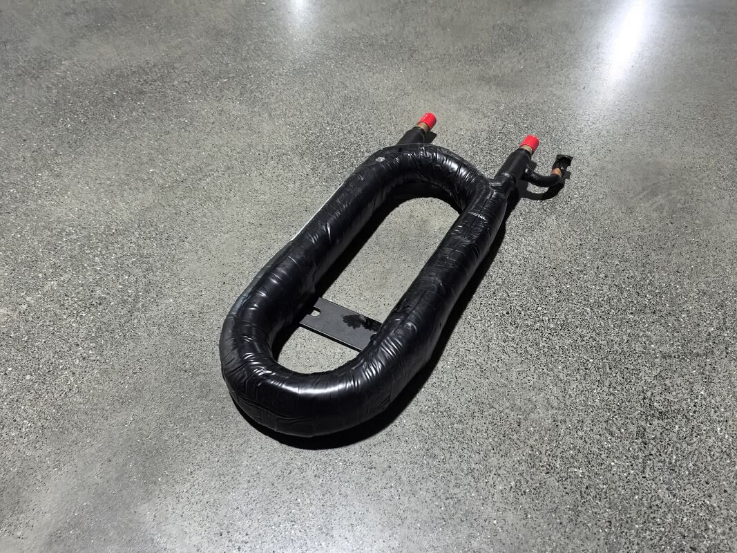 GY0200C Trocador de calor coaxial com peso de 1 a 100 kg, temperatura de trabalho de 30°C a 99°C e comprimento de tubo de 2 a 10 M para transferência eficiente de calor