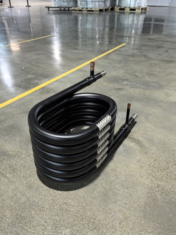 Trocador de Calor Coaxial de Aço Inoxidável com Pressão de Refrigerante de 4.2MPA e Tamanho Personalizável