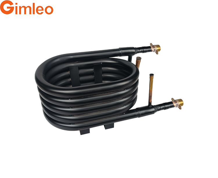 Gimleo GY-0154C Aquecedor de água de fonte de ar com trocador de calor de cobre durável