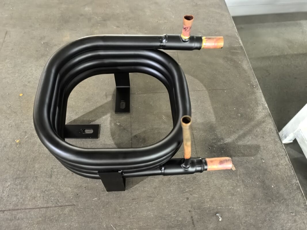 Cabine de trocador de calor de tubo em tubo configuração coaxial fornecendo transferência de calor e industrial durável
