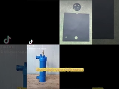 embalagem de espuma de trocador de calor de titânio